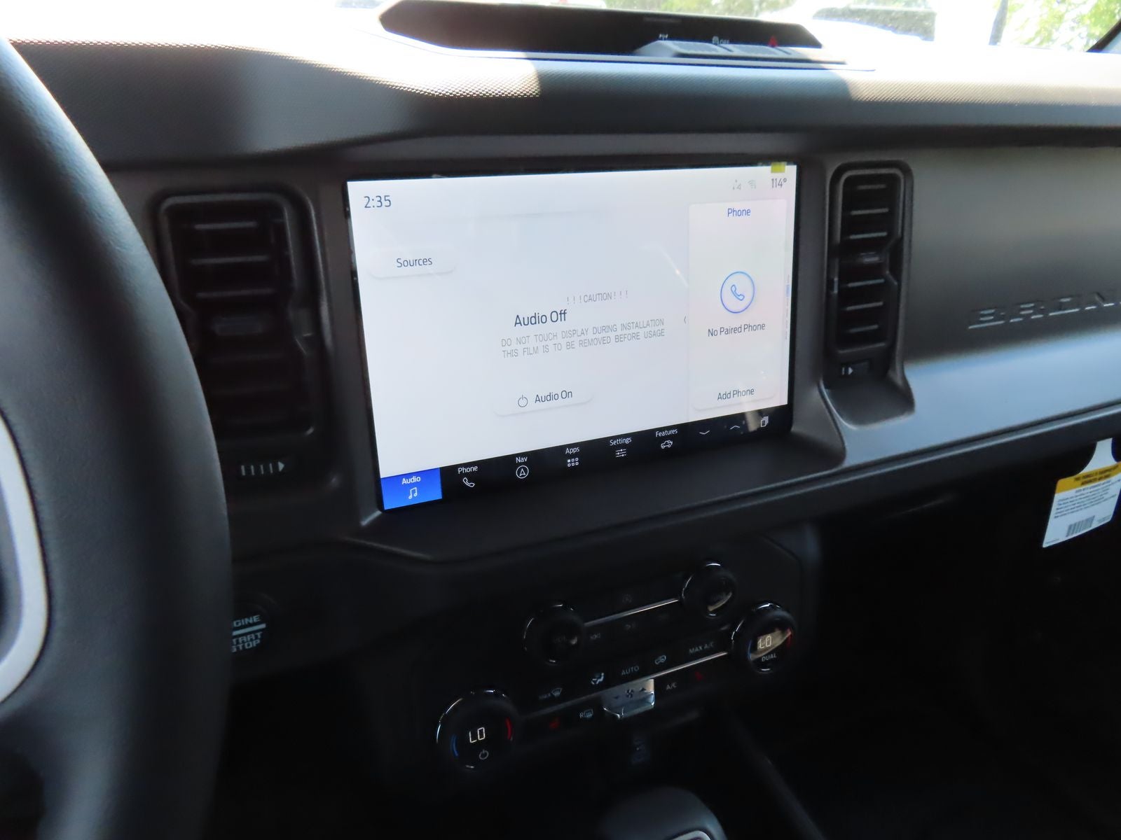 2025 Ford Bronco Big Bend 222A