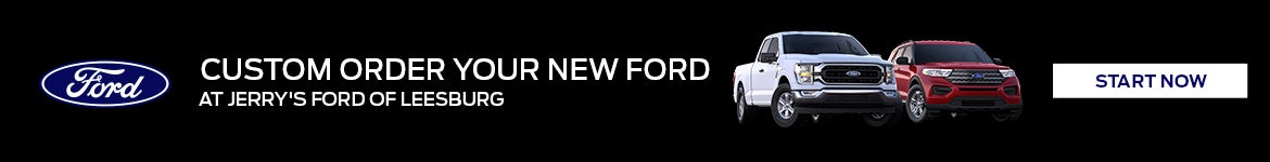Order Your New Ford Jerry's Leesburg Ford